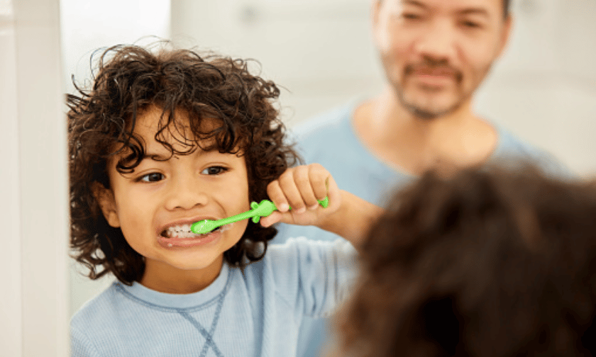 Brushing Your child’s Teeth: A Step-By-Step Guide