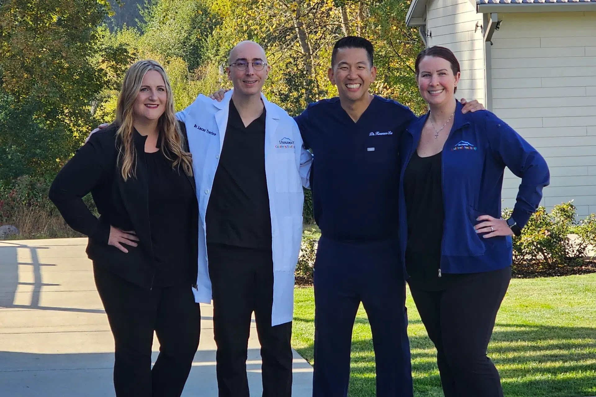 Dental Doctors Team Portrait Home
