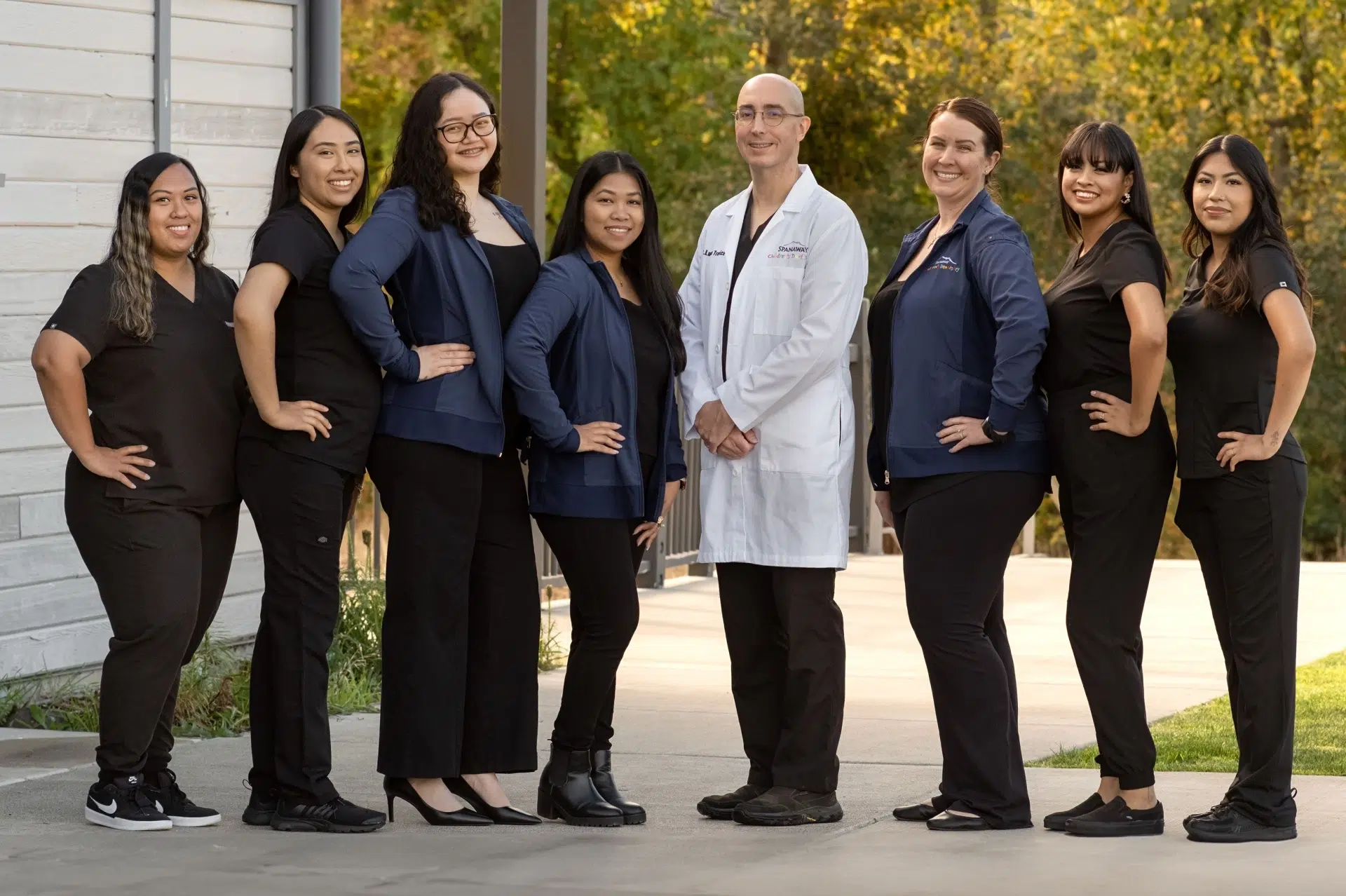 Doctors And Team Home